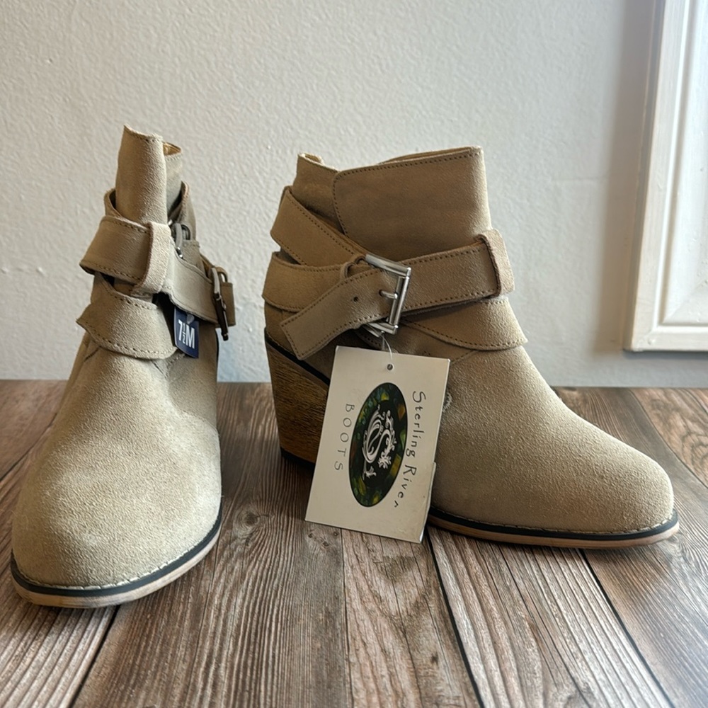 Sterling River Boots Leather Ankle Boots